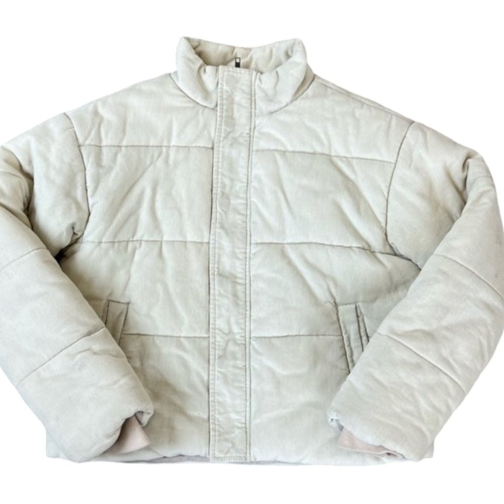 RVCA Eezeh Corduroy Puffer Jacket Size Small - Picture 7 of 16